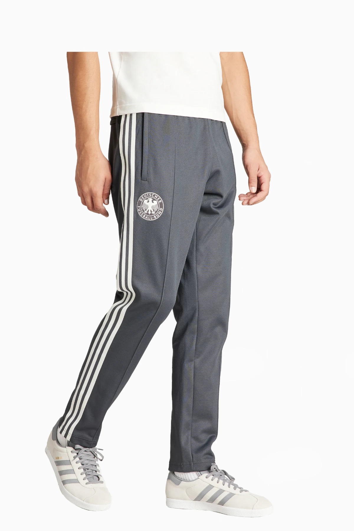 Spodnie Reprezentacji Niemiec adidas Beckenbauer - Szary