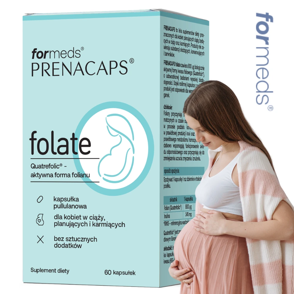 PRENACAPS FOLATE 60 porcji Formeds