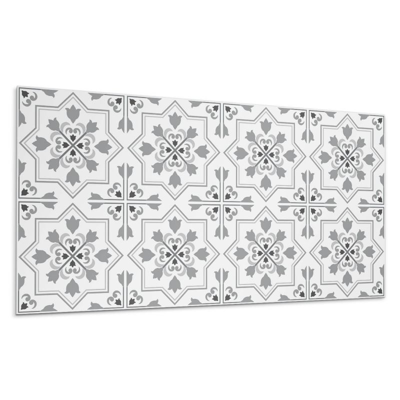 Panel samoprzylepny Wallfluent 100x50 cm Motyw florystyczny pełen kolorów i kształtów 1 szt.