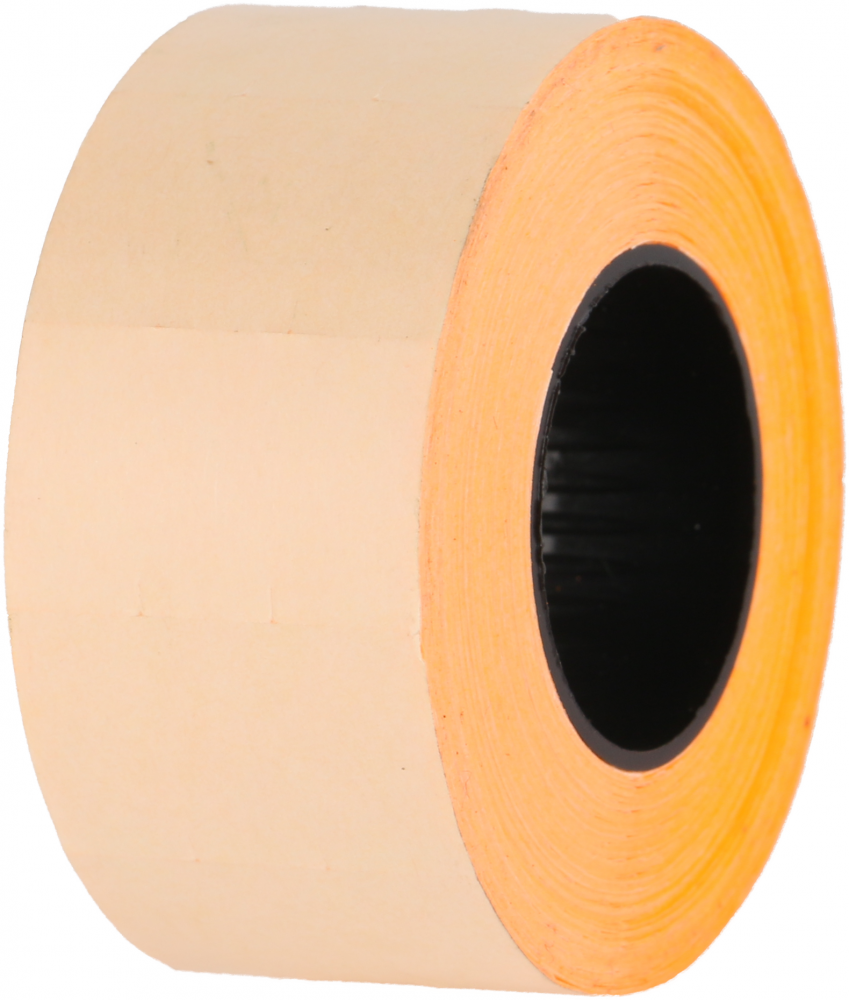 Taśma do metkownicy Studio Cen, 070 DT, 700 etykiet, 26x16mm, pomarańczowy