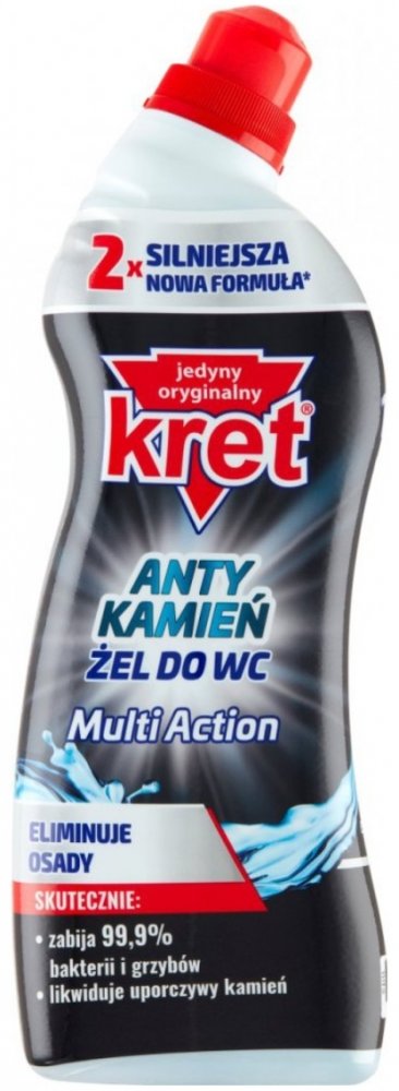Kret do toalet Anty Kamień Multi Action, żel, 750g