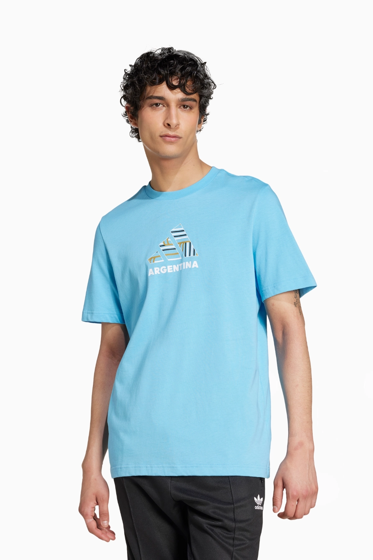 Koszulka Reprezentacji Argentyny adidas 2024 Fan Graphic - Błękitny