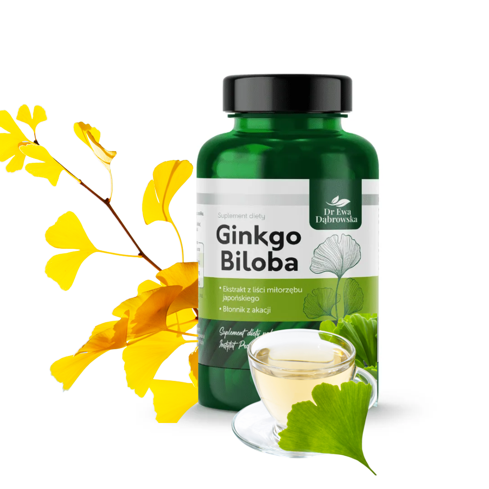 Ginkgo Biloba dr Ewa Dąbrowska 60kaps.