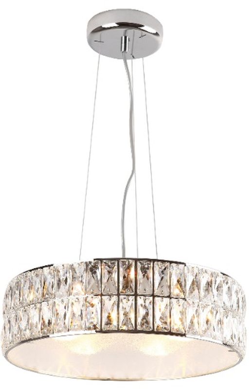 MaxLight Diamante lampa wisząca 6x42W chrom P0238 - Wysyłka w 24h
