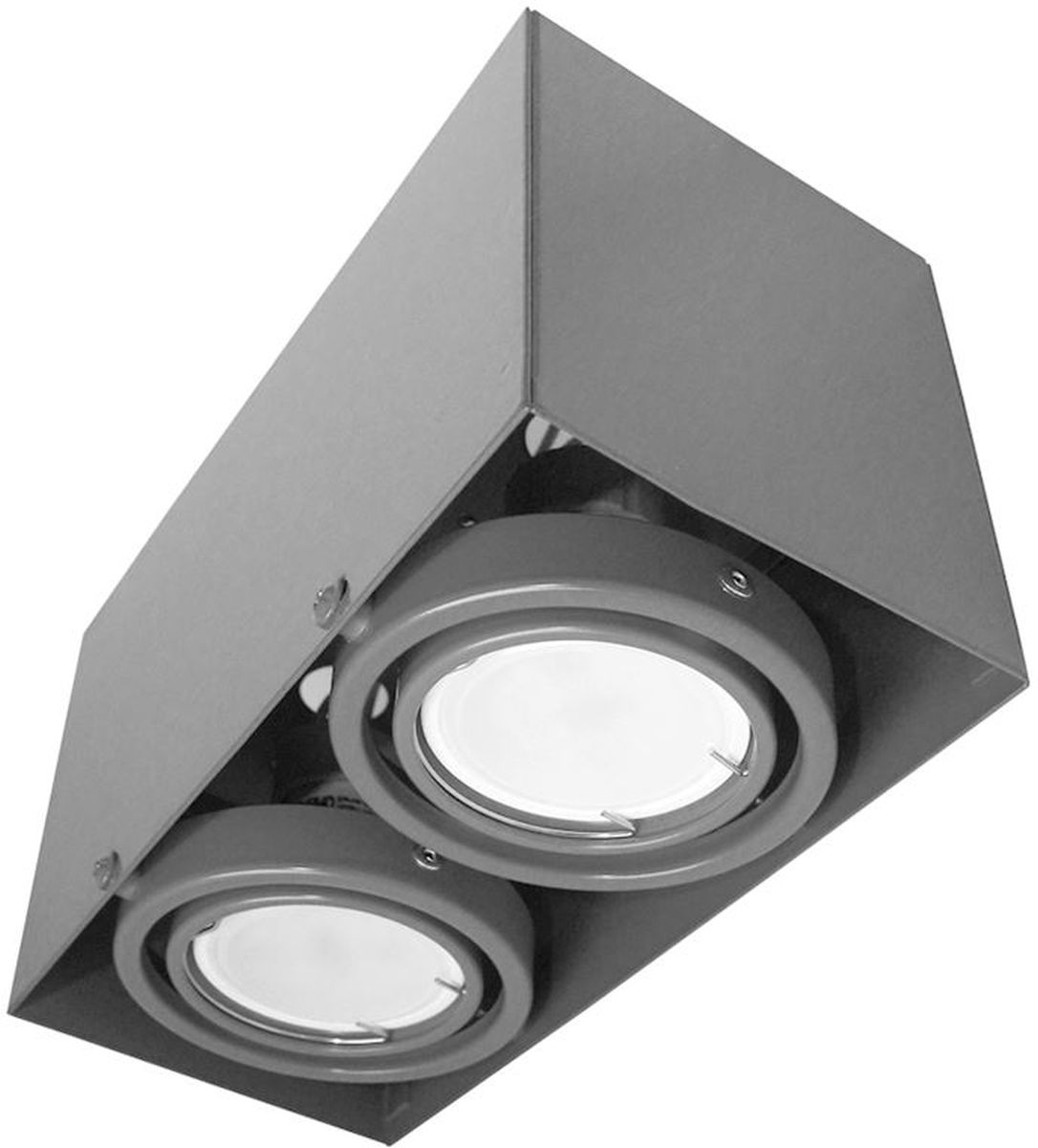 Milagro lampa podsufitowa 2x7W szara ML843 - Wysyłka w 24h