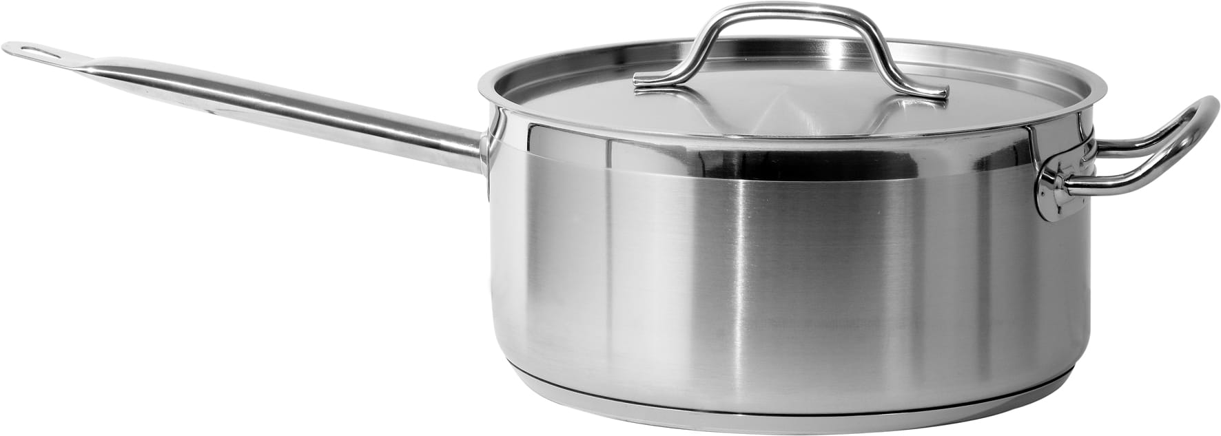 Rondel ze stali nierdzewnej śr. 28cm 8L + pokrywa
