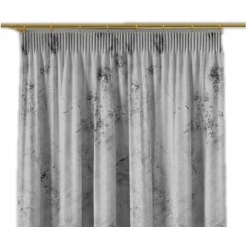 Zasłona gotowa Betoni wys. 250x130cm na taśmie