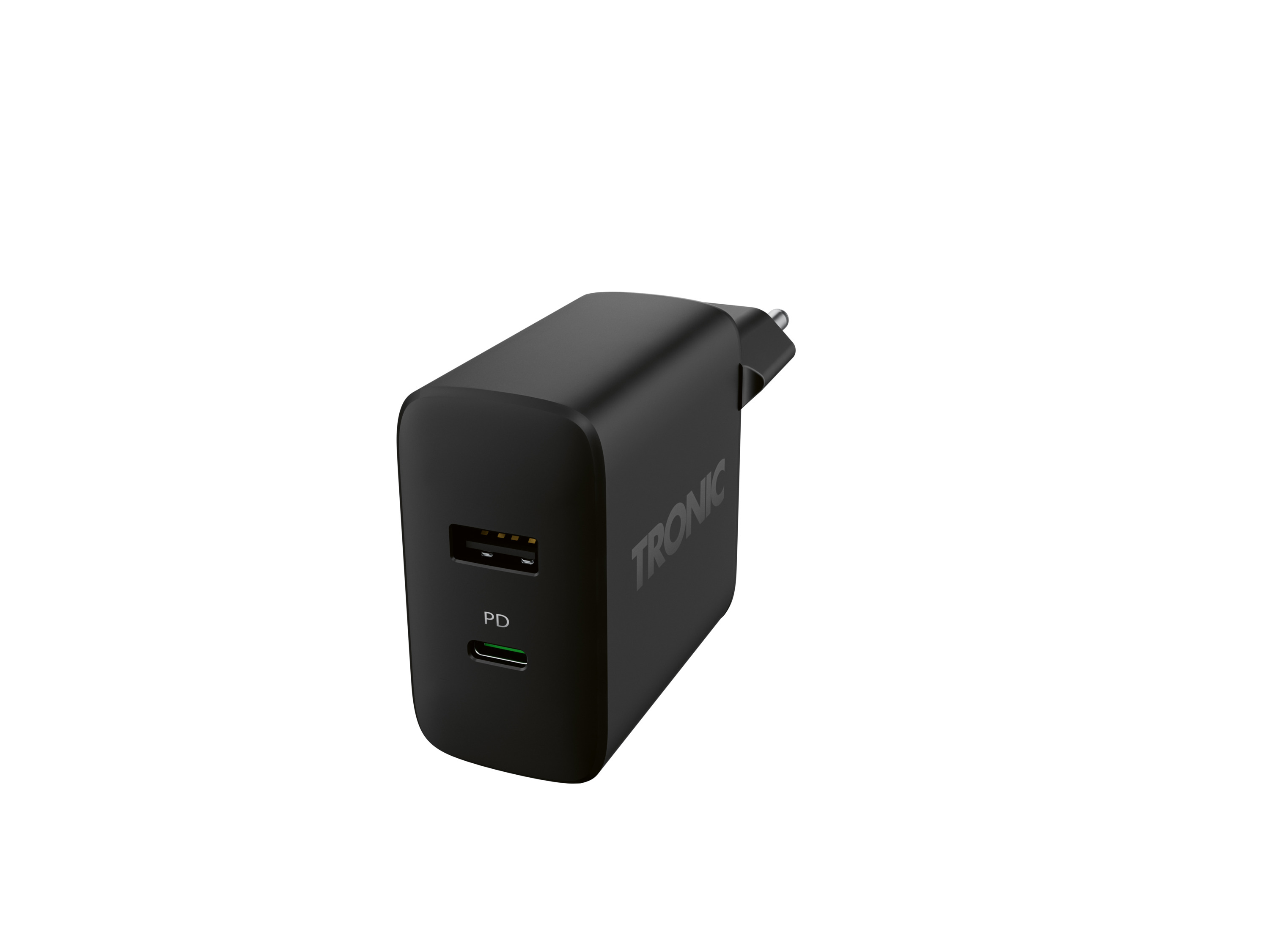 Tronic Ładowarka sieciowa 2x USB Czarny