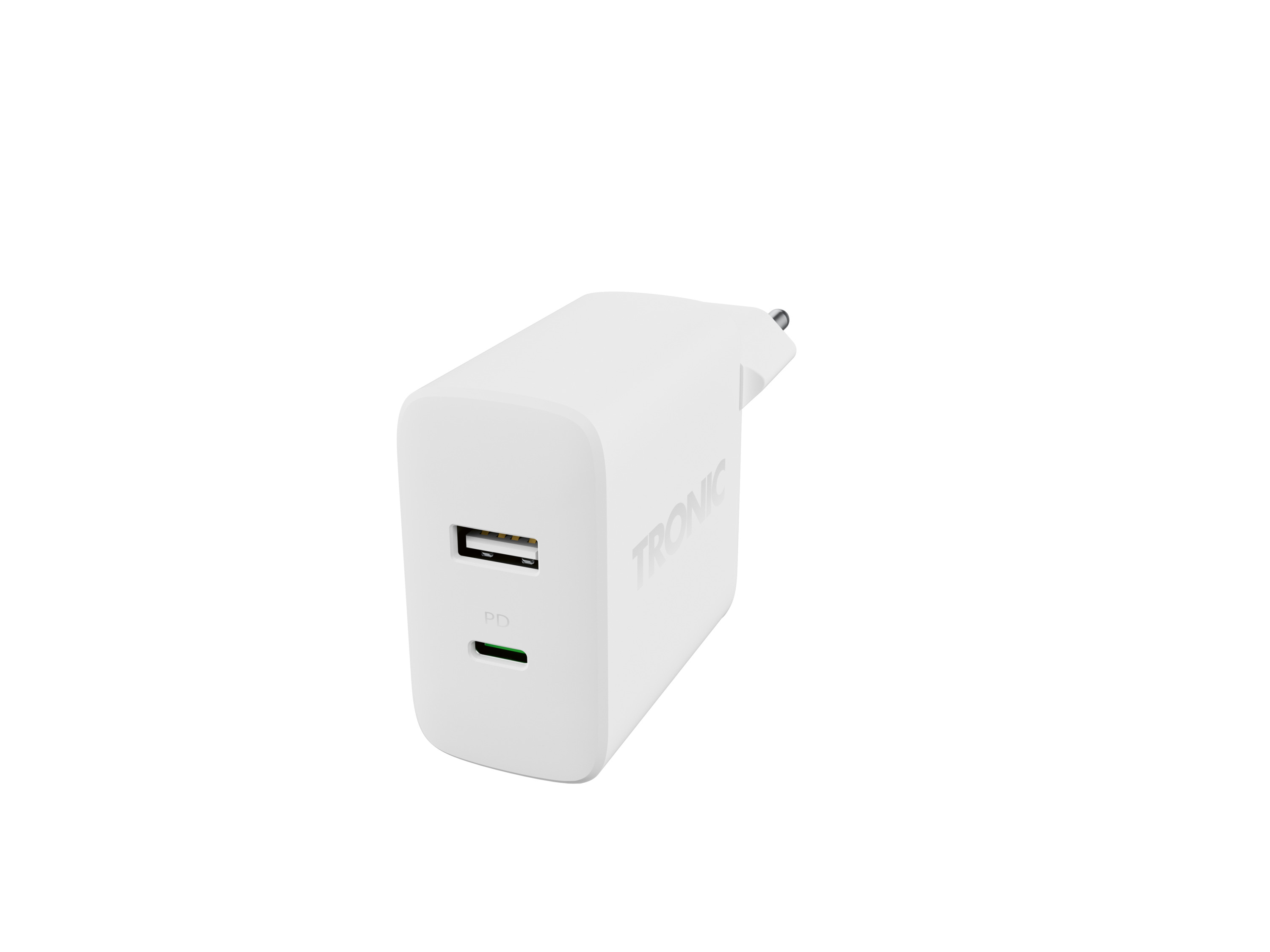 Tronic Ładowarka sieciowa 2x USB Biały