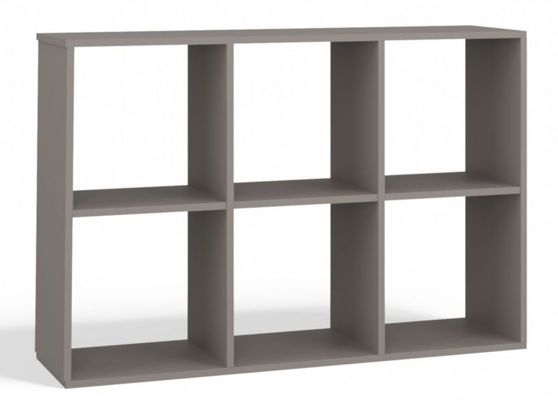 Regał Topeshop Malax 2X3 Glina 110x75x30 cm 1 szt.