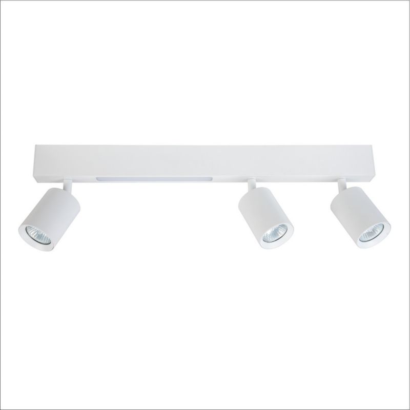 Oprawa sufitowa spot Milagro Magnet biały 4 x GU10 + LED zintegrowany x 5W IP20 wym: 17,5 x 55,4 x 6 cm - 1 szt.