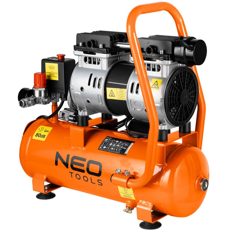 Kompresor bezolejowy NEO TOOLS 12l 1 szt