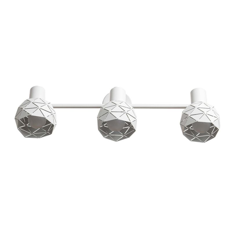 Kinkiet ścienny Light Prestige Reus biały 3 x E14 x 40W IP20 wym: 10 x 48 x 17 cm - 1 szt.