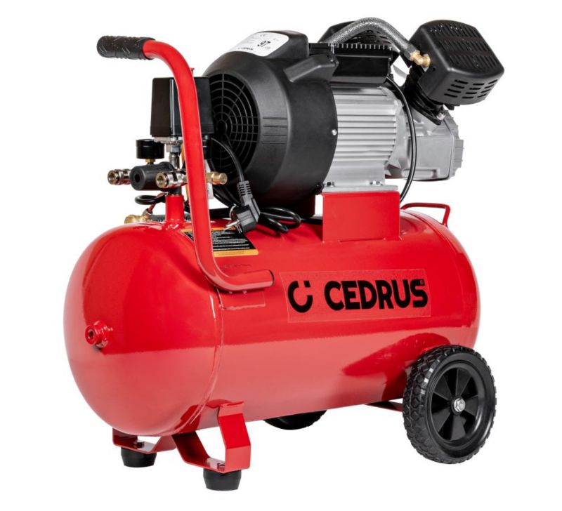 Cedrus Km50-2T Sprężarka Tłokowa Kompresor Tłokowy Olejowy 50L - Ewimax -