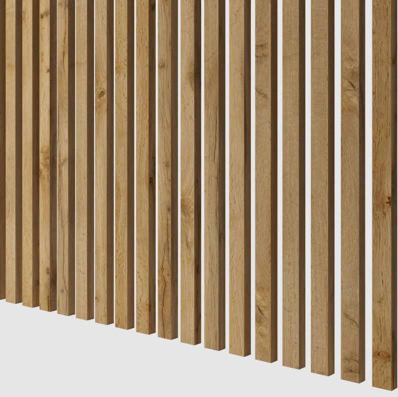 Lamele slim LAMELE3D dąb wotan zestaw 10 szt