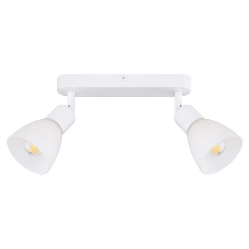 Kinkiet ścienny Light Prestige Malta biały 2 x E14 x 40W IP20 wym: 8 x 24 x 17 cm - 1 szt.