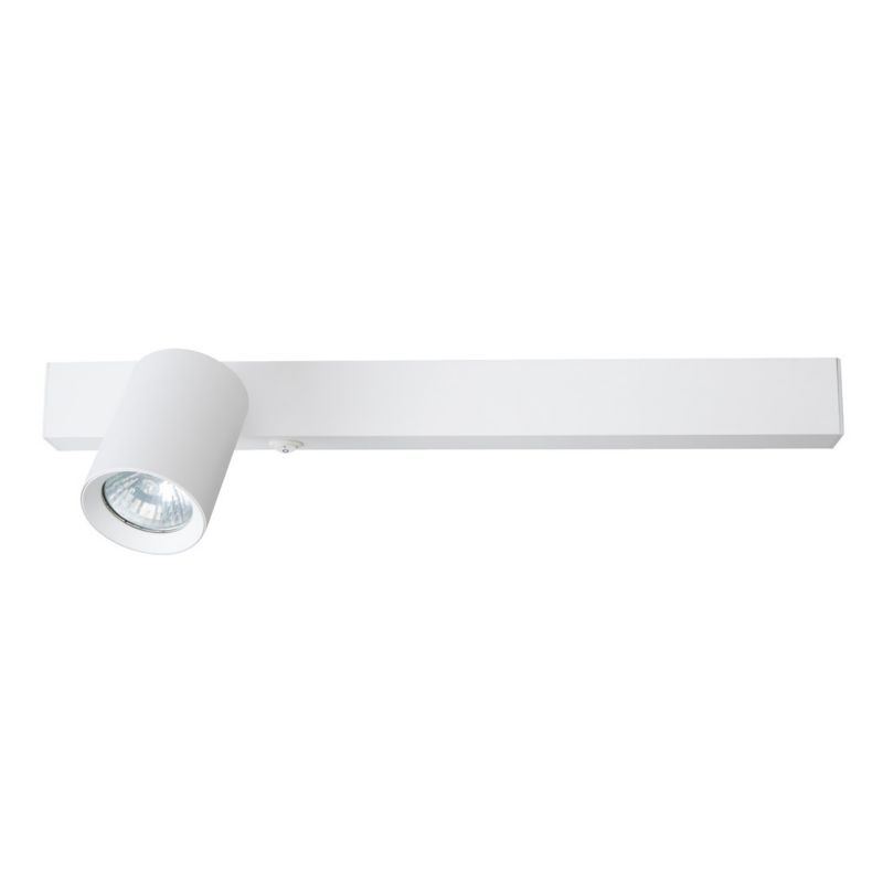 Kinkiet Milagro Magnet biały do sypialni 2 x GU10 + LED zintegrowany x 30W IP20 wym: 11 x 40,4 x 9,1 cm - 1 szt.