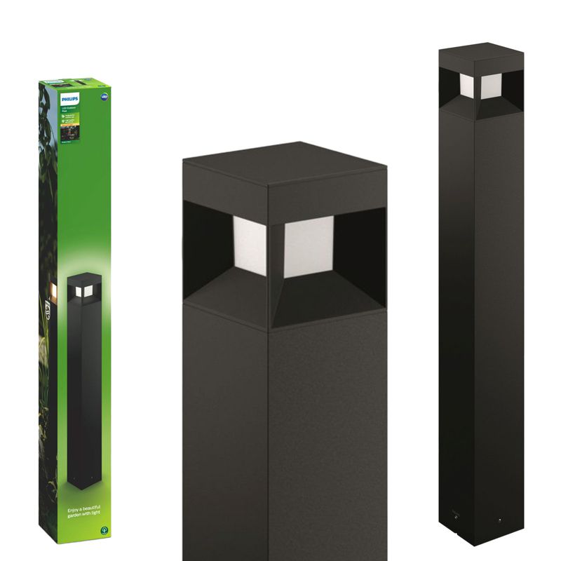 Lampa Ogrodowa Philips Zewnętrzna Słupek 77cm LED 8W 800lm 2700K IP44 1szt.