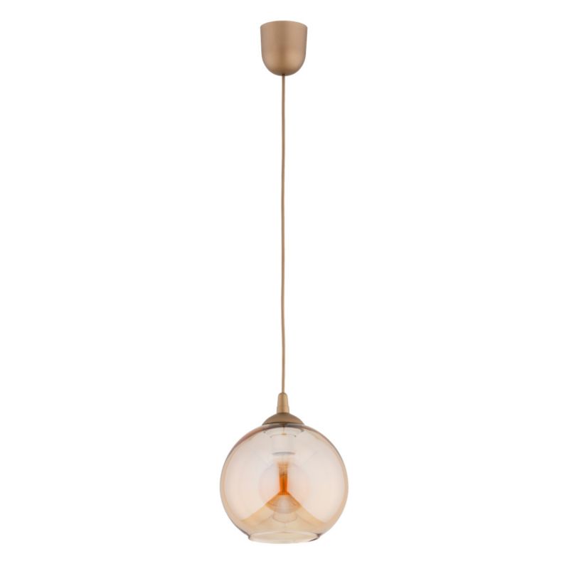 Lampa wisząca Alfa Wena 3270 złoto-bursztynowy nowoczesna 1xE27 x 15W 1 szt.