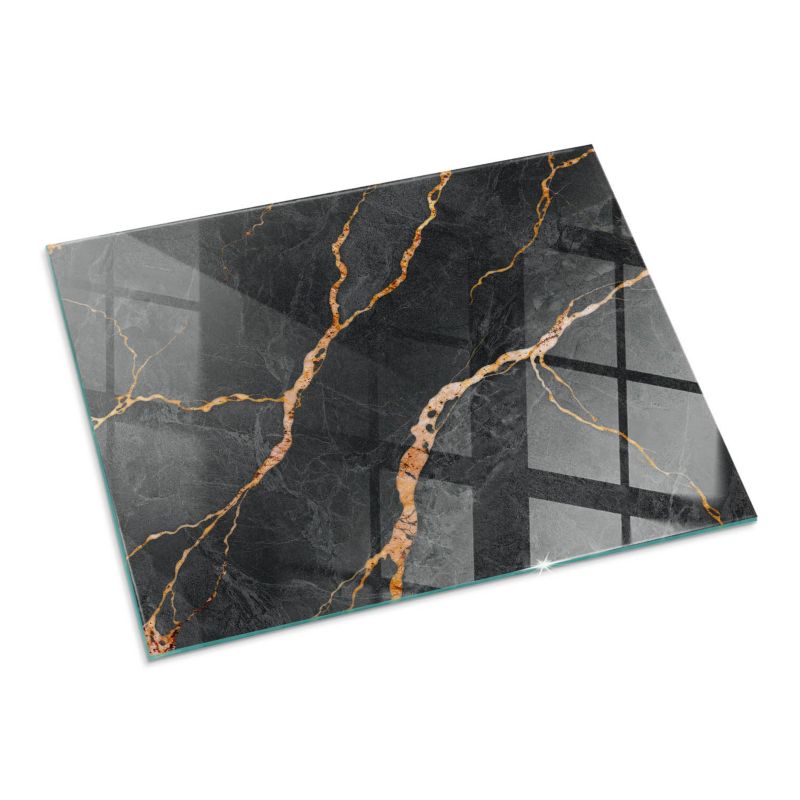 Podkładka szklana Tulup 80x60 cm Elegancki marmur z żyłkami 1 szt.