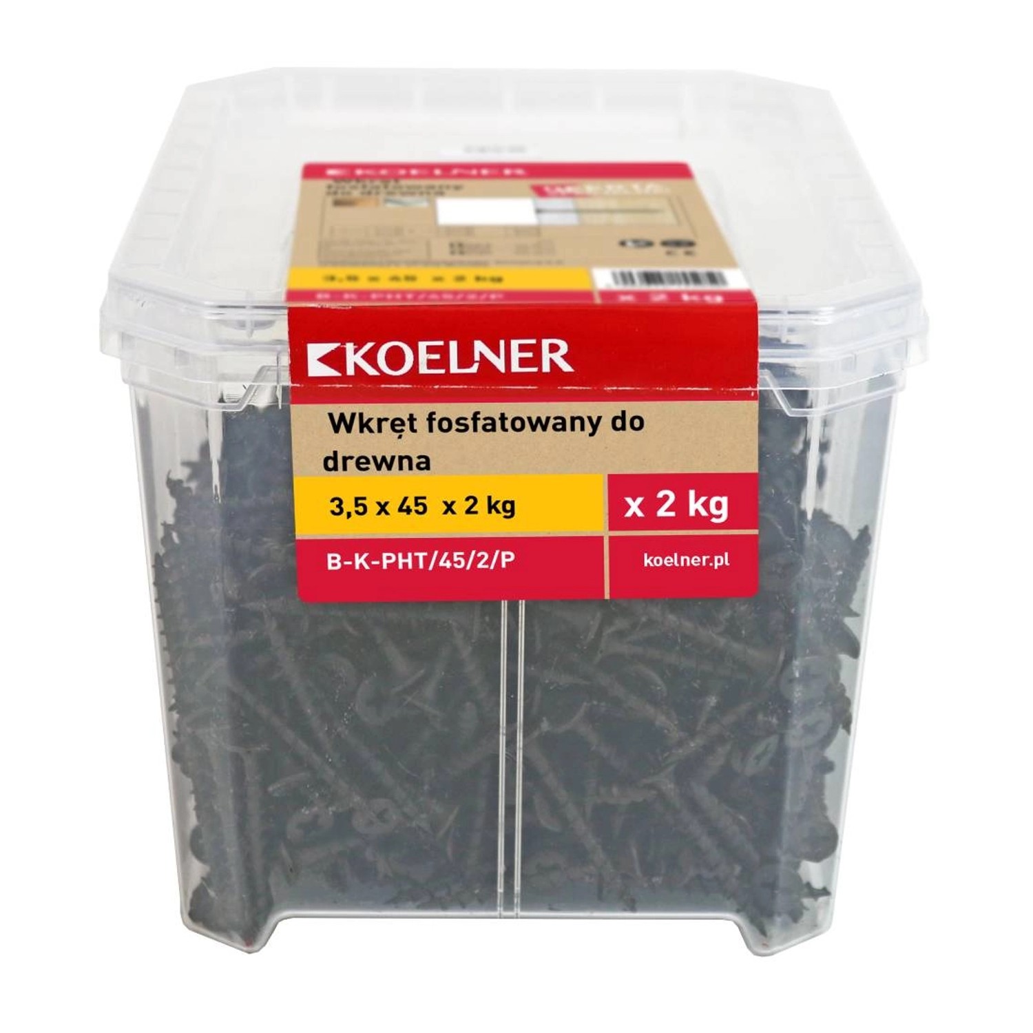 Koelner Wkręt do płyt GK do drewna 3,5 x 45 mm