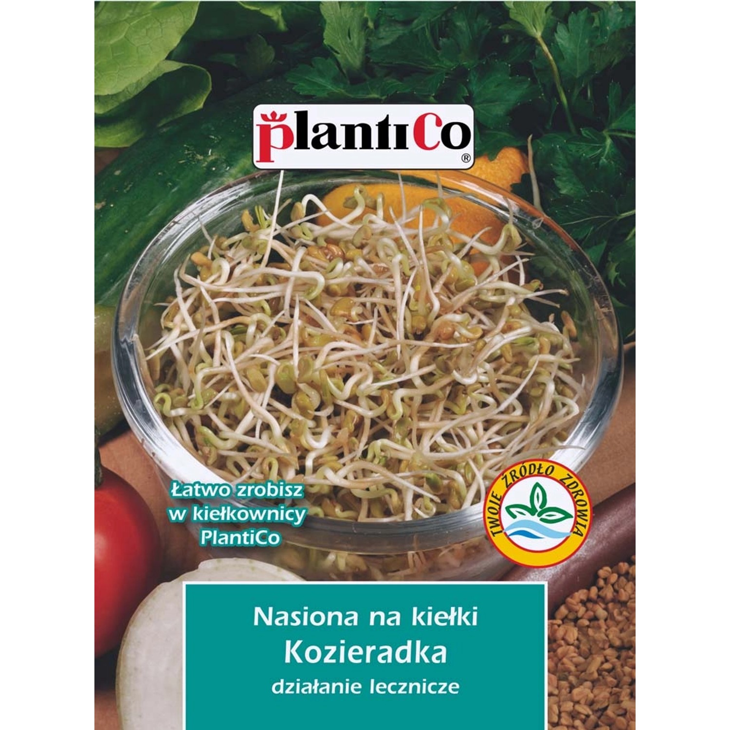 Nasiona na Kiełki kozieradki