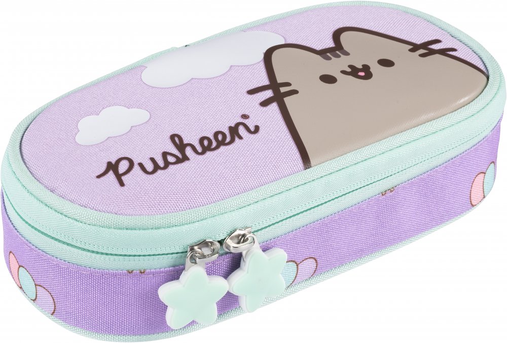 Piórnik Pusheen Violet, saszetka, bez wyposażenia