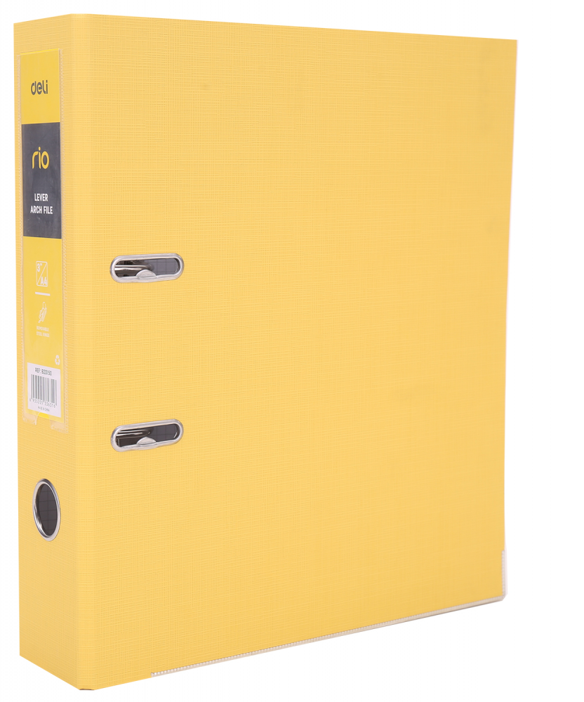 Segregator A4 Deli Rio, 76mm, żółty