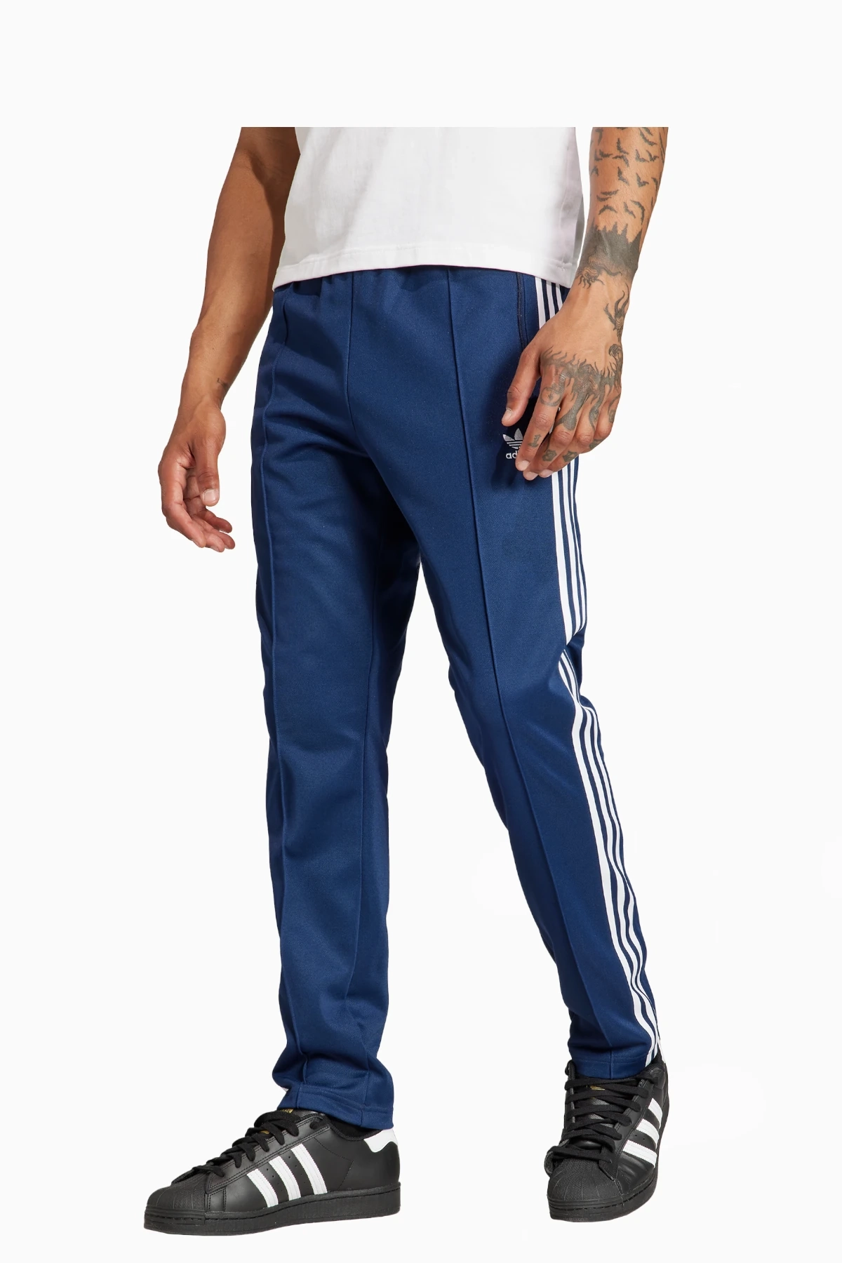 Spodnie adidas Adicolor Classics Beckenbauer - Granatowy