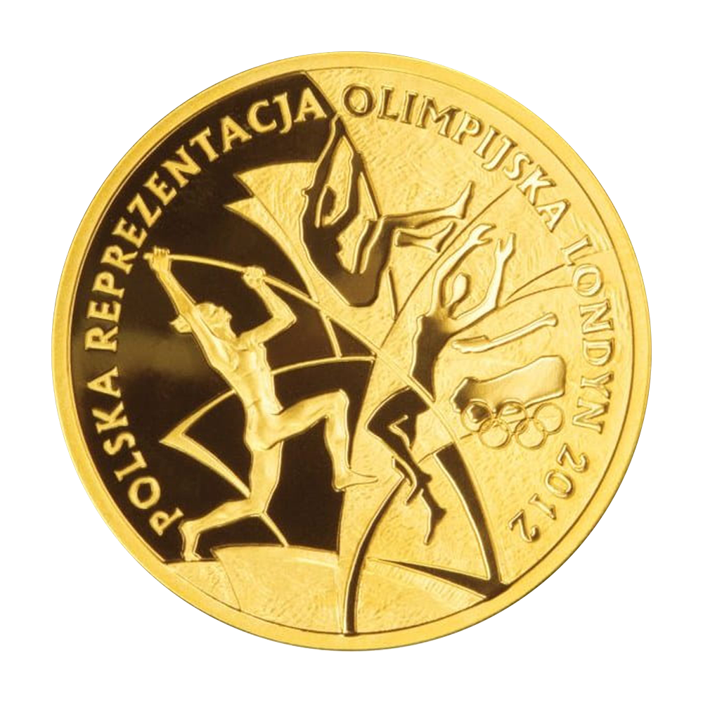 Złota moneta 200 zł Polska Reprezentacja Olimpijska Londyn 2012 - wysyłka 24 h!