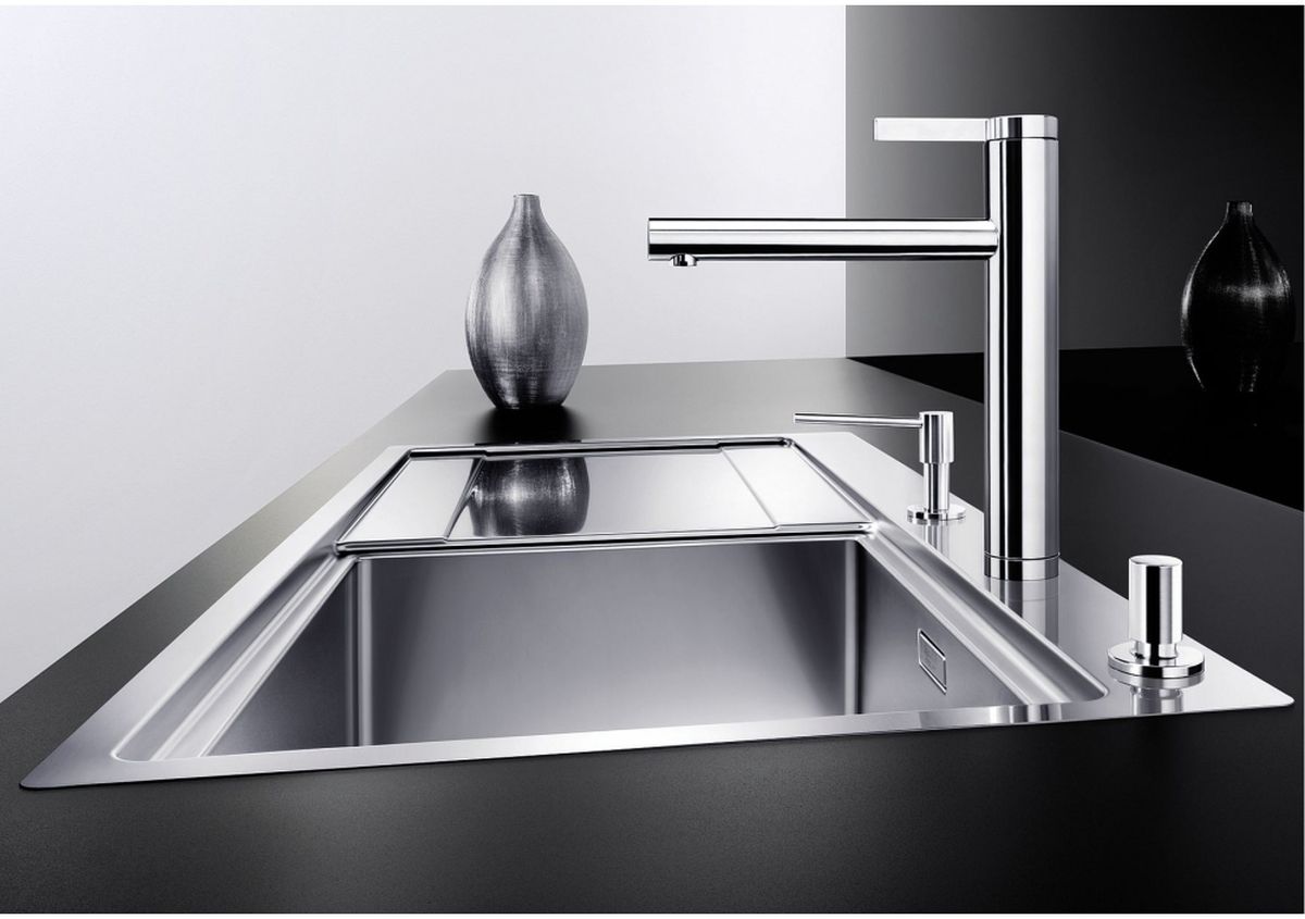 Blanco Linee bateria kuchenna stojąca stal szlachetna mat 517596