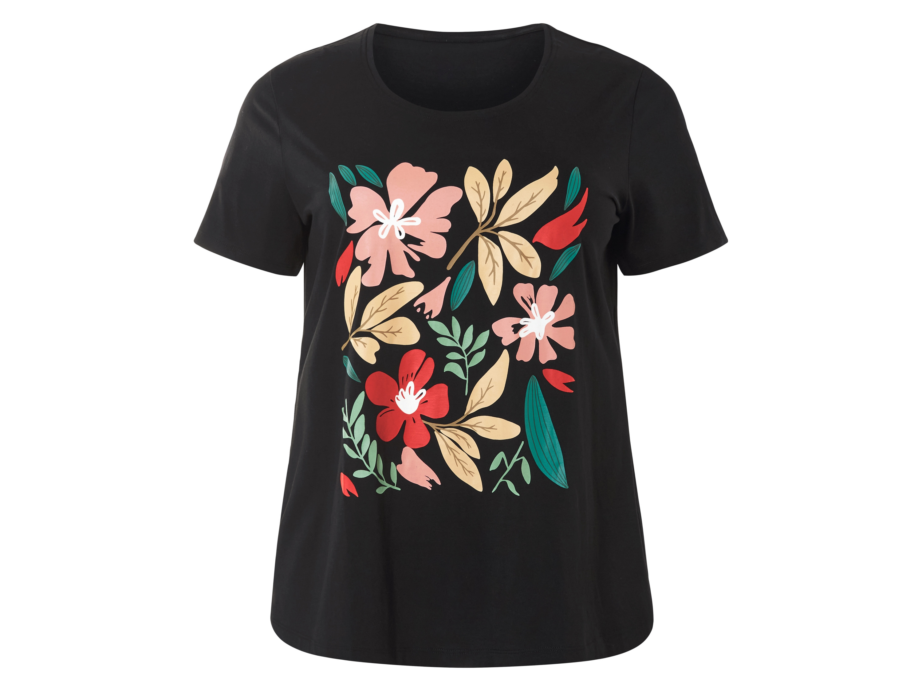 esmara T-shirt damski Czarny, Xl48/50