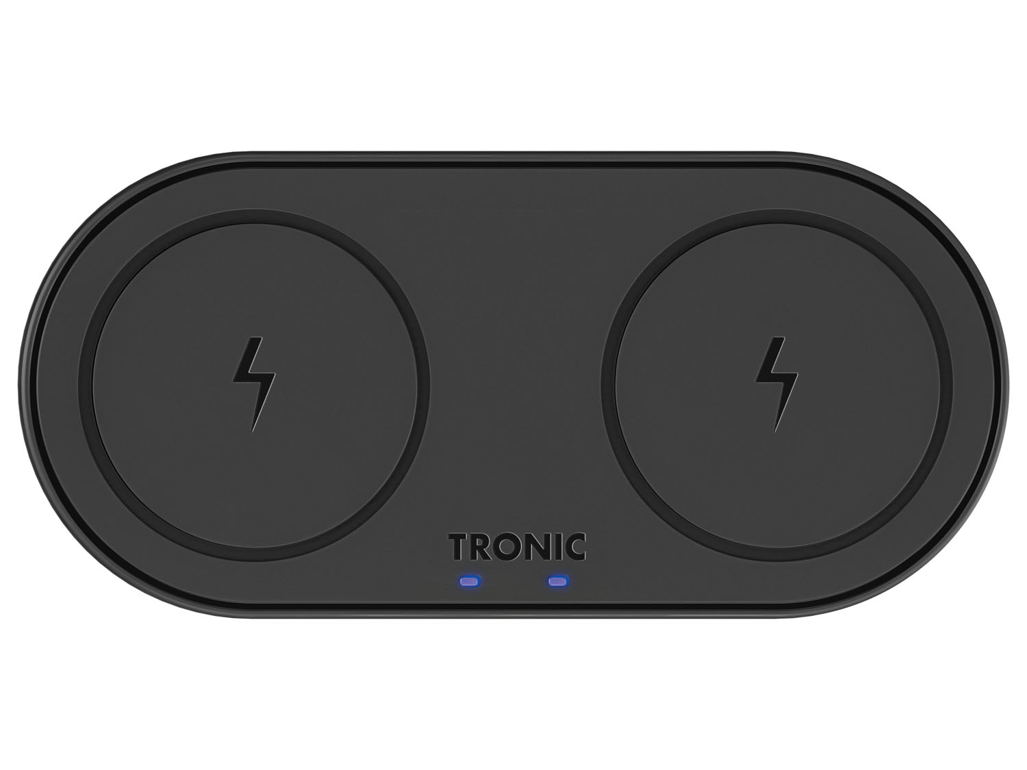 Tronic Podkładka ładująca Qi Dual, 20 W Czarny