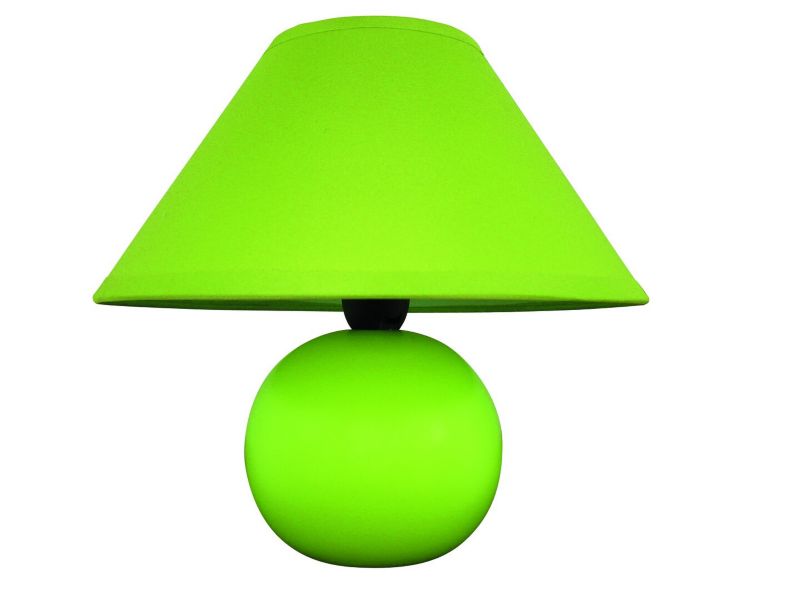 Lampka stołowa Rabalux Ariel zielona 1 x E14 x 40W IP20 wym: 19 x 20 x 20 cm ceramika - 1 szt.