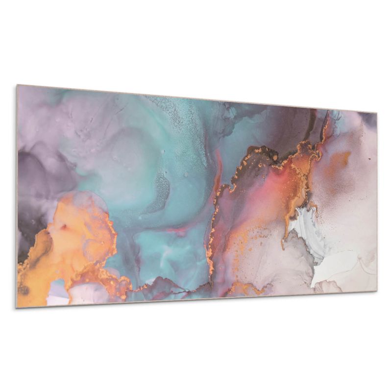 Panel samoprzylepny Wallfluent 100x50 cm Abstrakcyjne wzory fal i plam 1 szt.