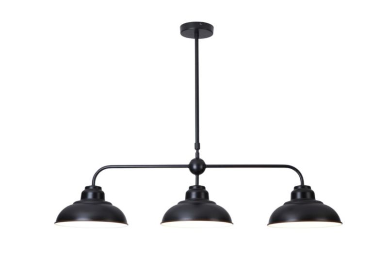 Lampa wisząca Rabalux Dragan czarna wym: 107 x 100 x 25 cm 3xE27 x 1 szt.