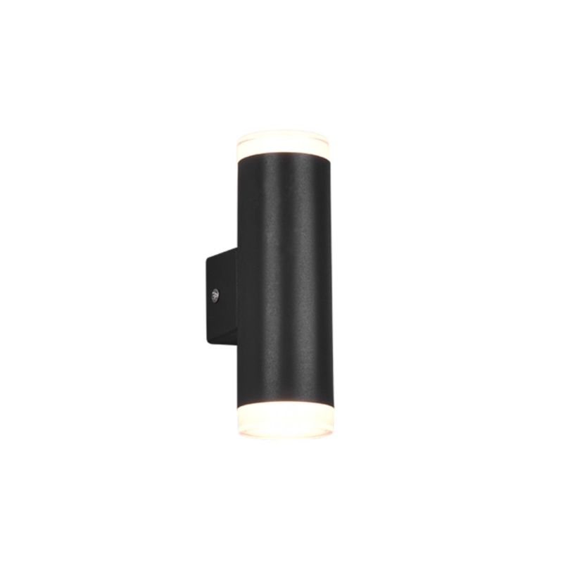 Kinkiet ścienny Trio Ray czarno-biały do łazienki LED 4W 3000K 340lm IP44 wym: 16,6 x 5,2 x 5,2 cm - 1 szt.