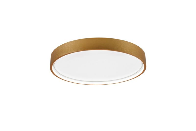 Lampa sufitowa wisząca Trio Doha 5019 złoto-odcienie złota minimalistyczna wbudowany LED 29W 1 szt.