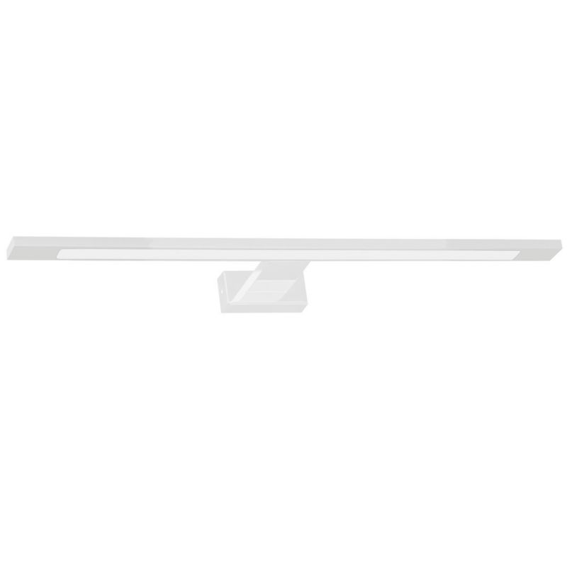 Kinkiet ścienny Milagro Shine biały LED 12W 4000K 840lm IP44 wym: 4 x 60 x 12 cm - 1 szt.