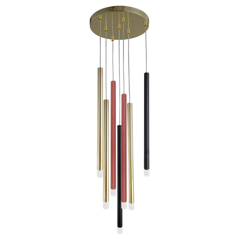 Lampa wisząca Light Prestige Lungo 7 mix kolor 7 x G9 1 szt.