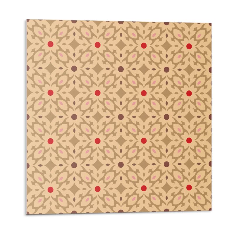 Kafelki samoprzylepne Wallfluent 20x20 cm Florystyczna siatka z kwiatami 20 szt.