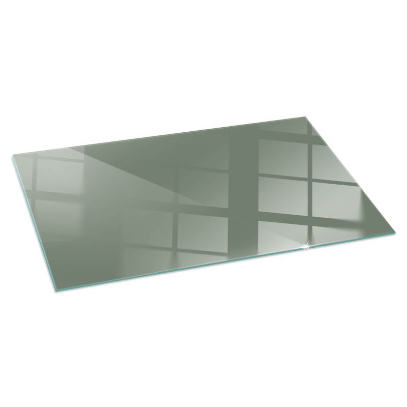Szklana Podkładka Pod Kominek Prostokąt Wallfluent 140x70 cm Oliwkowy zielony 1 szt.
