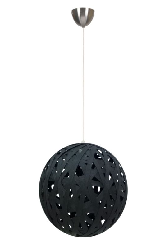 Lampa sufitowa Candellux Frida chromowana-czarna wym: 130 x 40 x 40 cm 1xE27 x 60W 1 szt.