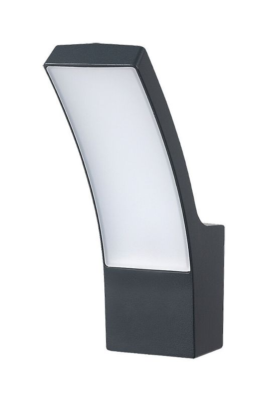 Kinkiet ścienny zewnętrzny Rabalux Palanga antracytowo-biały LED 12W 3000K 800lm IP44 wym: 24 x 7,5 x 16,5 cm aluminium - 1 szt.