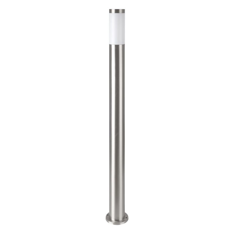 Lampa ogrodowa stojąca Eko-Light Brooklyn srebrno-biała 1 x E27 x 60W IP44 wym: 45 x 10,5 x 10,5 cm - 1 szt.