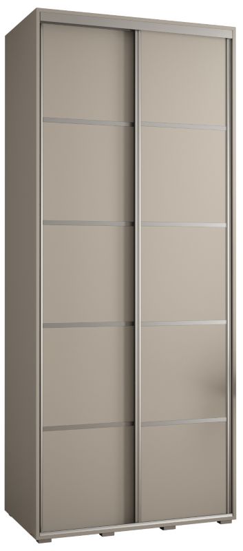 Szafa przesuwna Abiks 45 wysoka Dakota 4 120 kaszmir+kaszmir+srebr 1 szt.