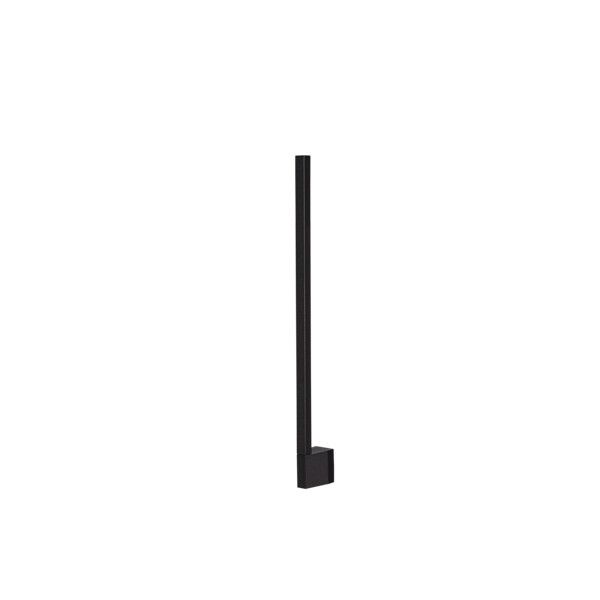 Kinkiet ścienny zewnętrzny Kanlux Yalte czarny LED 8W 4000K IP54 wym: 60 x 4,5 x 8 cm aluminium - 1 szt.