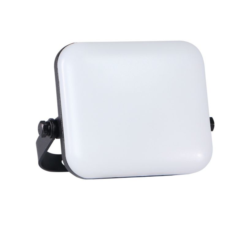 Naświetlacz LED Polux czarno-biały LED 10W 4000K 750lm IP65 wym: 8,2 x 9,5 x 3,5 cm aluminium - 1 szt.