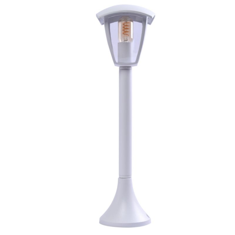 Lampa ogrodowa stojąca Eko-Light Fox biała transparentna 1 x E27 x 60W IP44 wym: 60 x 17 x 17 cm - 1 szt.