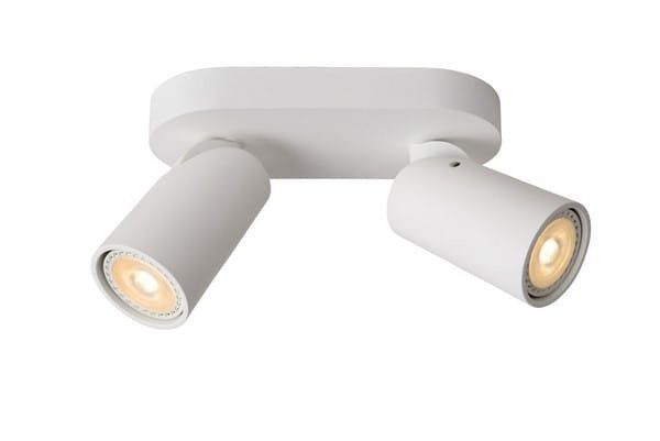 Spot Lucide Xyrus biały 2 x GU10 x 5W IP20 wym: 20 x 9 cm - 1 szt.